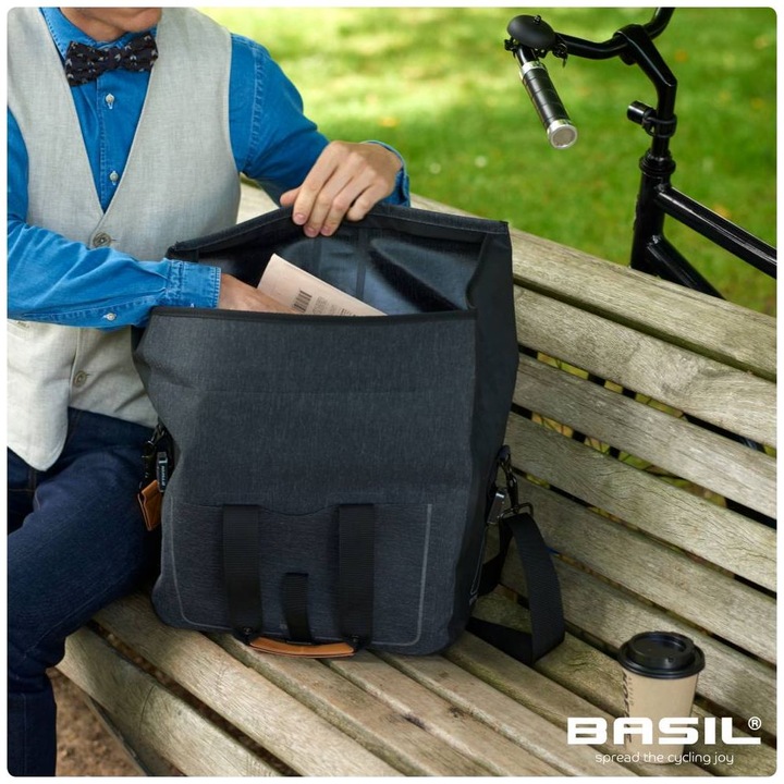 Actual product image Basil Urban Dry Business (20 l, Luggage carrier bag)