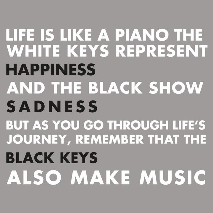 Immagine prodotto Trenddeko La vita è come un pianoforte... (120 x 96 cm)