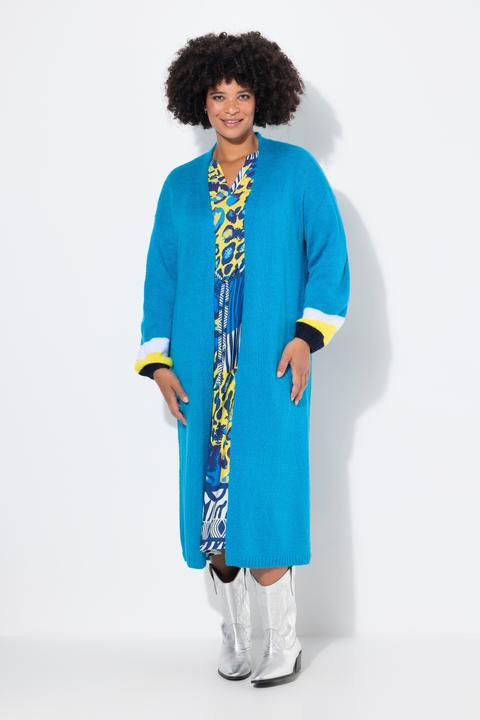 Produktbild Angel of Style Long-Strickjacke, Rücken Peace-Motiv, offene Form (56)
