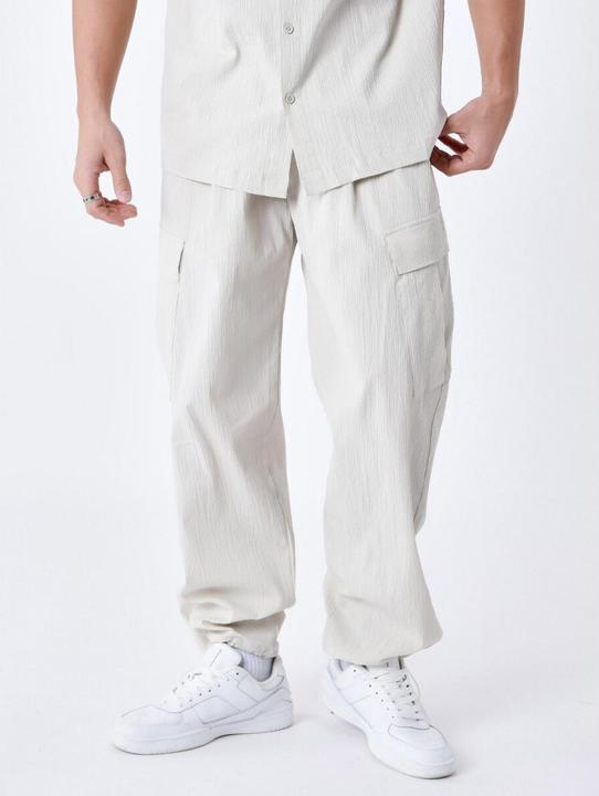 Actual product image Project X Paris Wrinkled effect trousers with pockets (M)