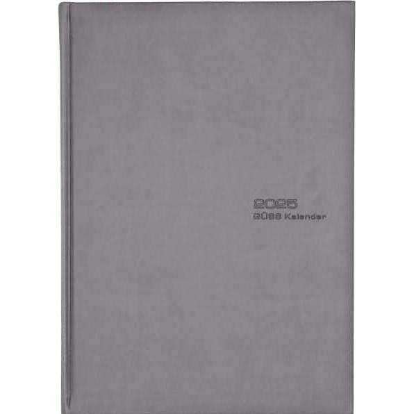Güss, Kalender, Planungsbuch 1T/2S A4 grau 2023 768Seiten Tagesplan Tucson-Einband (Harter Einband, Schwedisch, Englisch...