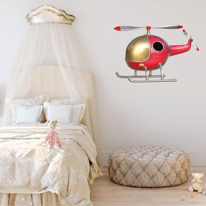 Image du produit Trenddeko Michel - Hélicoptère (100 x 68 cm)