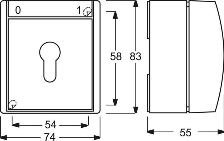 Produktbild Busch-Jaeger Schlüsselschalter