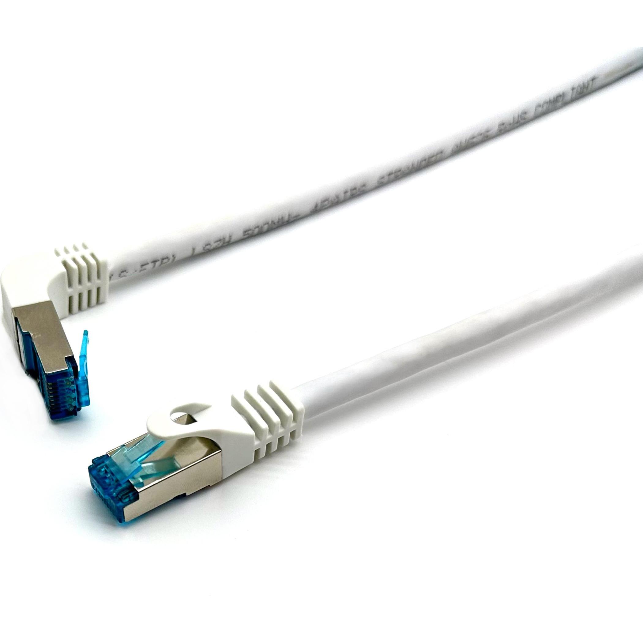 equip Patchkabel Cat6A S/FTP 2xRJ45 0.50m ws wink.LSZH (S/FTP, CAT6a, 0.50 m), Netzwerkkabel