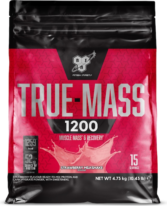 Produktbild BSN True Mass (Erdbeer, 1 Stk., 4730 g)