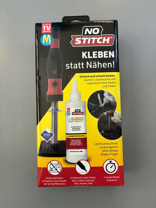 Produktbild MediaShop No Stitch Nähpulver