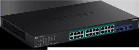 Image du produit Trendnet Commutateur Gigabit Web Smart PoE+ 28-Port avec SFP+. (28 ports)