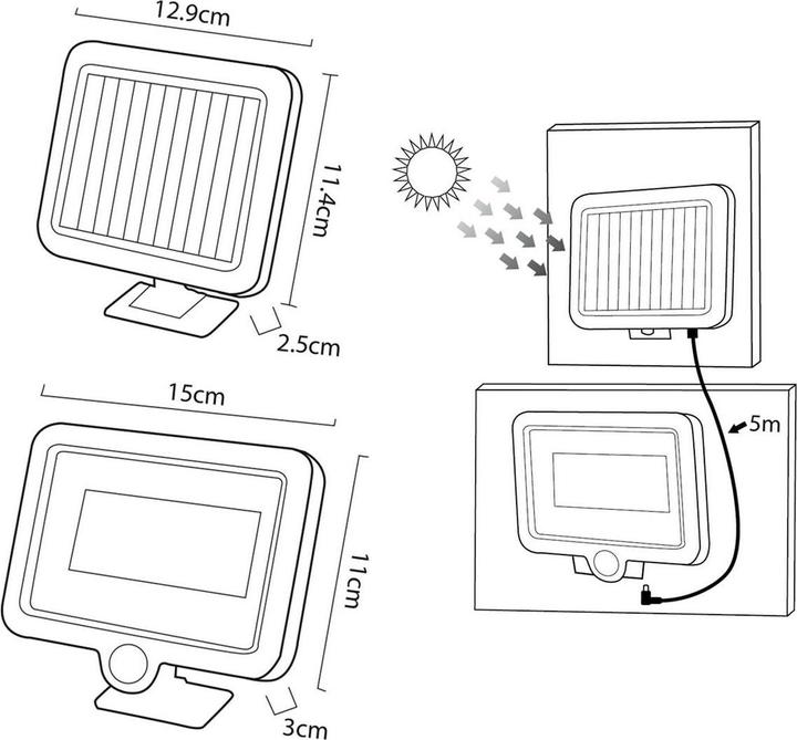 Actual product image Maclean Energy MCE438 (400 lm, IP44)