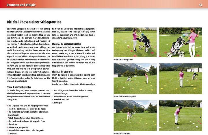Produktbild Psychologisch orientiertes Golftraining (Deutsch, Neuer Sportverlag, Nina Nittinger, Philippe Freiburghaus, 2015)