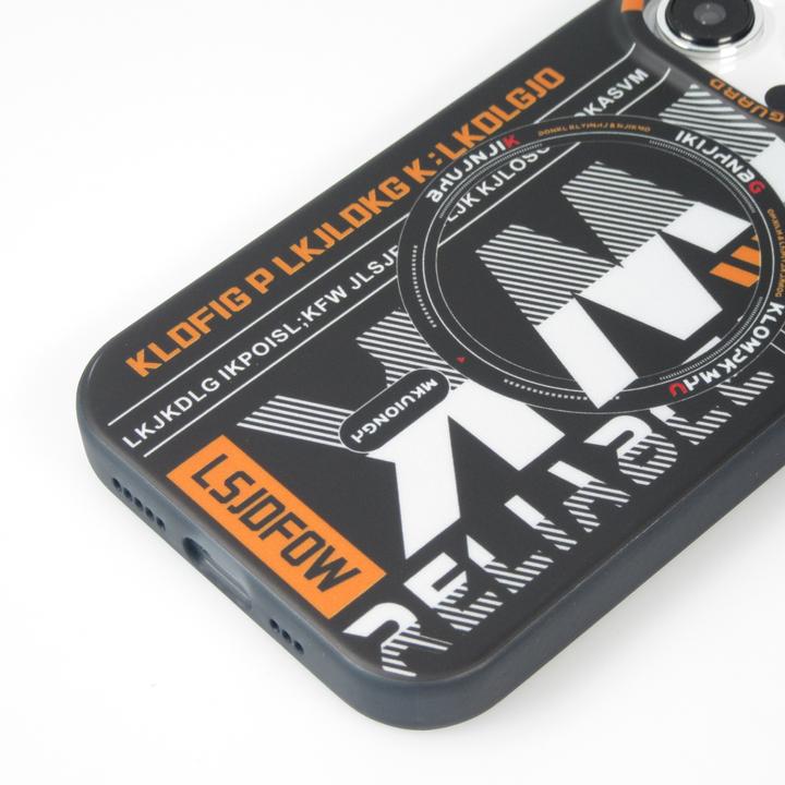 Produktbild PhoneLook Hülle MWK Cyber Grid Silikon mit MagSafe (Apple iPhone 15 Pro)