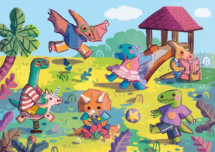 Actual product image Ravensburger Dinosaur (24 pieces)