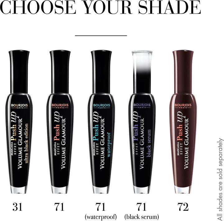 Productafbeelding Bourjois Volume Glamour Push Up Ultra Black Editie (Black)