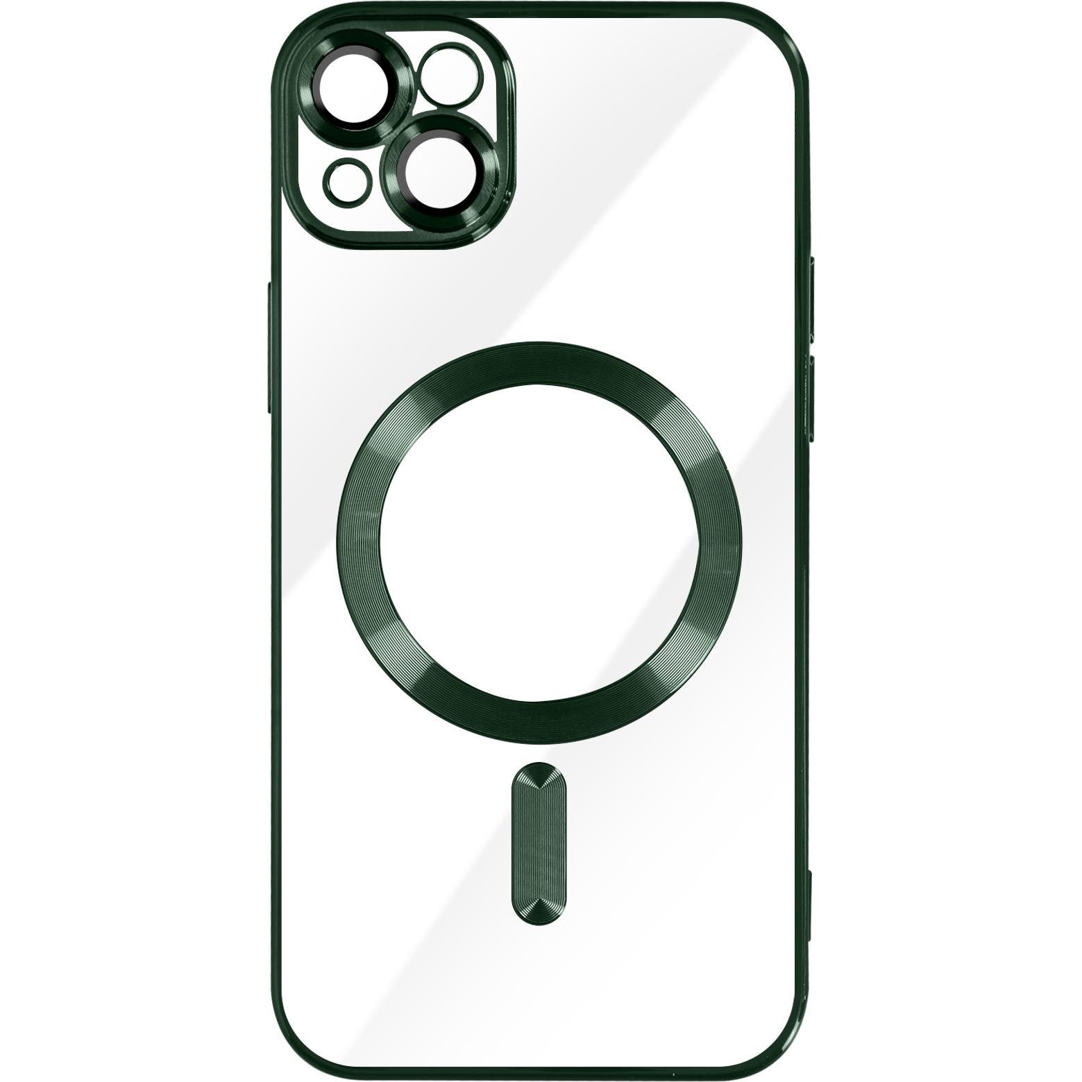 Avizar Chrom Handyhülle Series (Apple iPhone 14), Smartphone Hülle, Grün