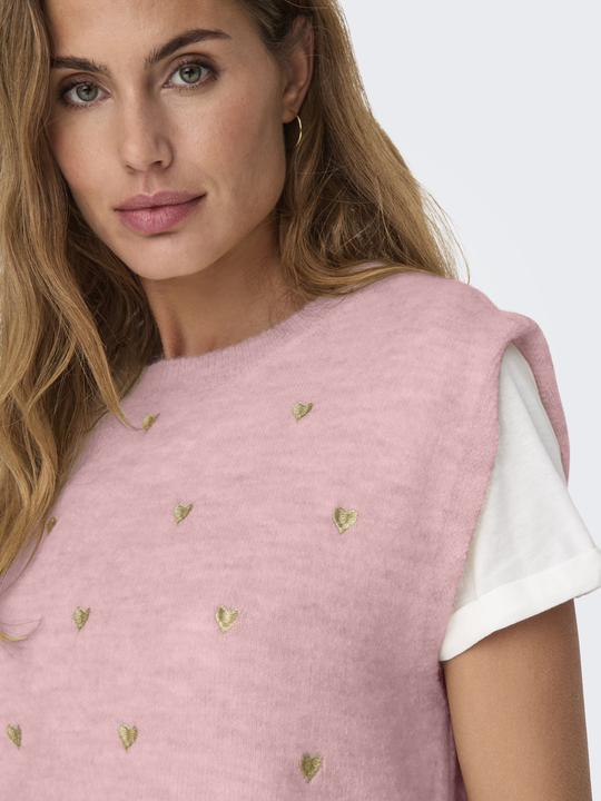 Produktbild Only Pullover mit rundem Ausschnitt und kurzen Ärmeln (M)