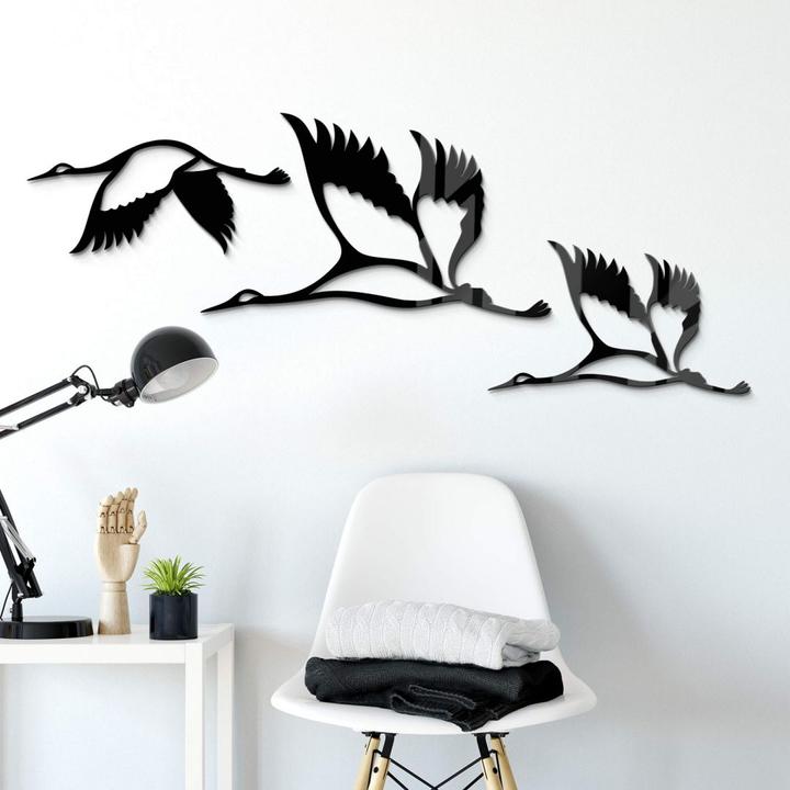 Produktbild Trenddeko Kraniche - Vogelschwarm 02