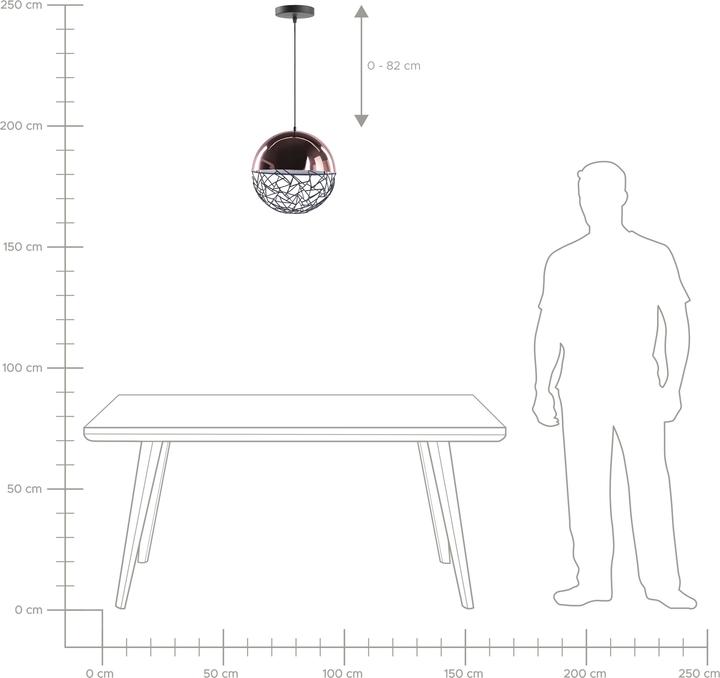 Actual product image Beliani Padma (E27)