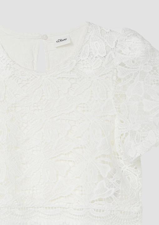 Immagine prodotto s.Oliver Bluse Spitzenbluse im Boxy Fit (146, 152)