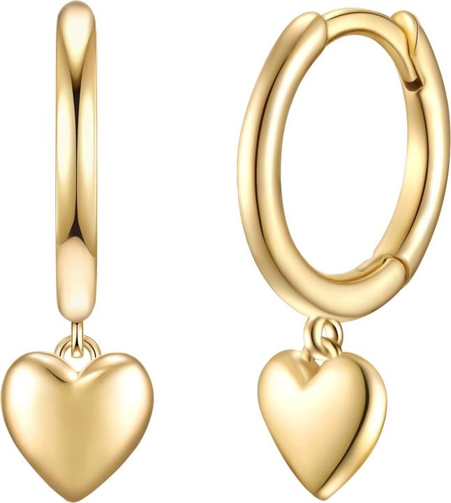 Immagine prodotto Glanzstücke München Cuore da donna in argento sterling e oro giallo - 30446 (Argento 925/000)