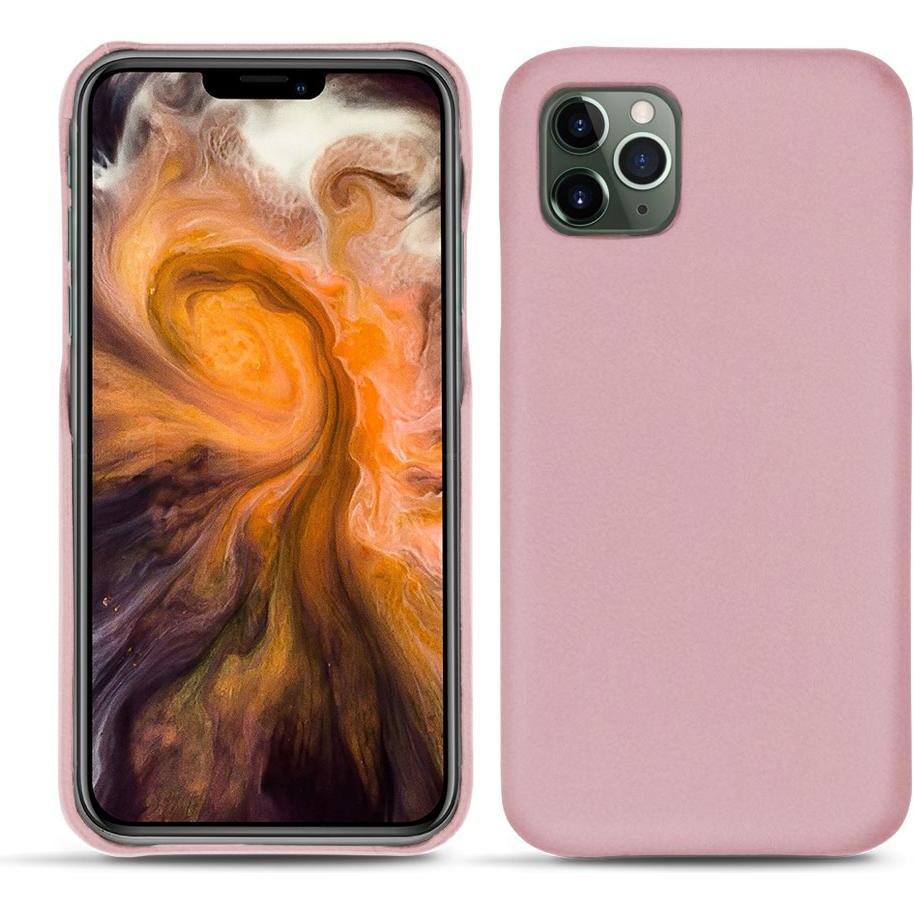 Noreve Lederschutzhülle (Apple iPhone 11 Pro Max), Smartphone Hülle, Rosa