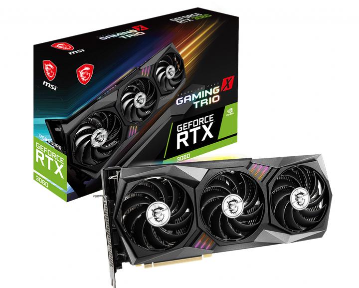 Produktbild MSI GeForce RTX 3060 GAMING X TRIO 12G (12 GB)