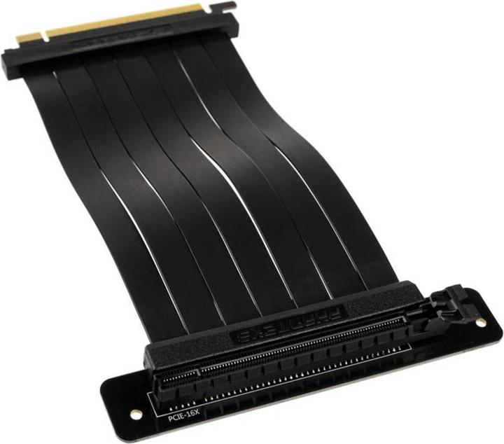 Image du produit Phanteks Câble ruban PCIe x16 riser, 90 degrés (22 cm, PCIe)