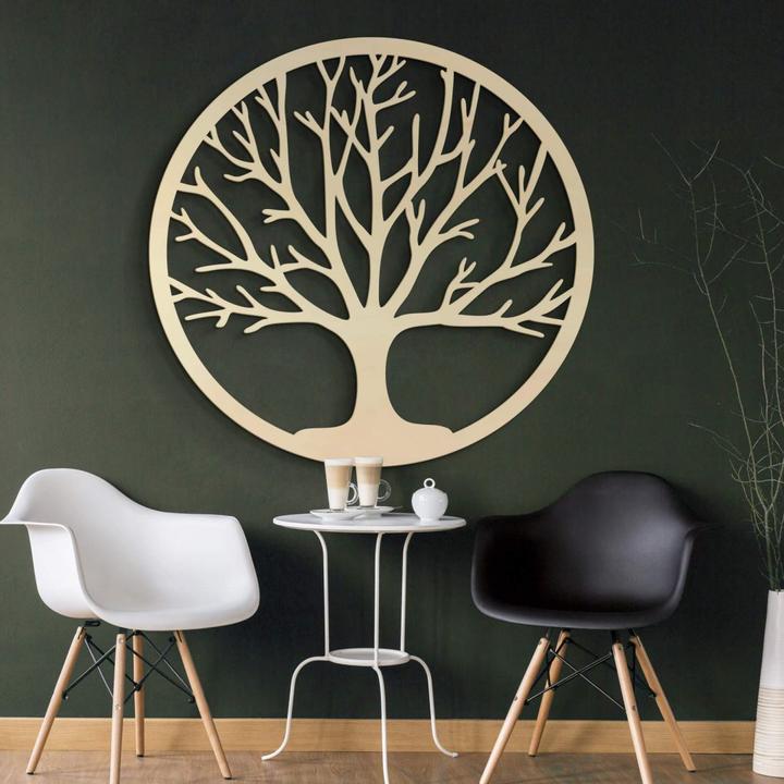 Image du produit Trenddeko Placage de peuplier - Arbre de vie (Ø 75 cm)