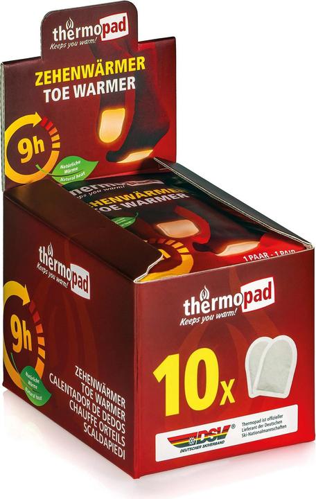 Actual product image Thermopad Toe Warmer Set of 10