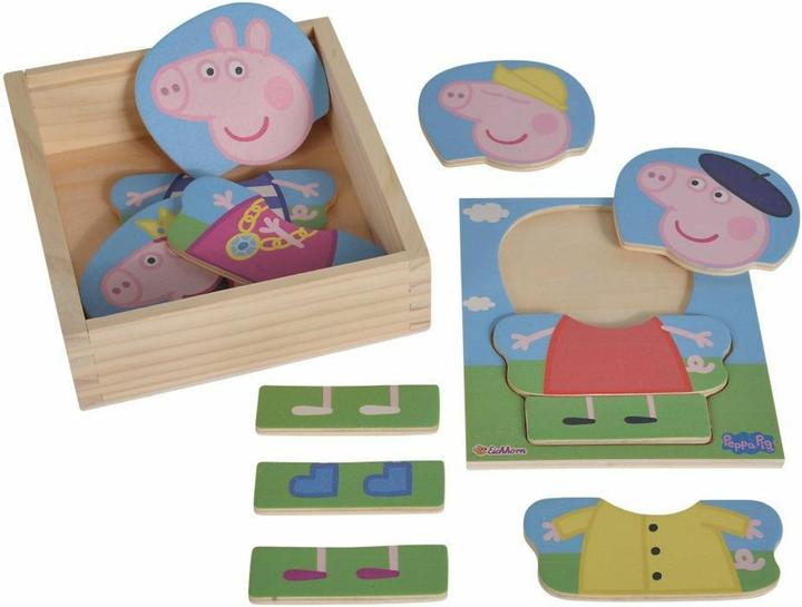 Simba Peppa Pig bewegende puzzel (16 onderdelen)