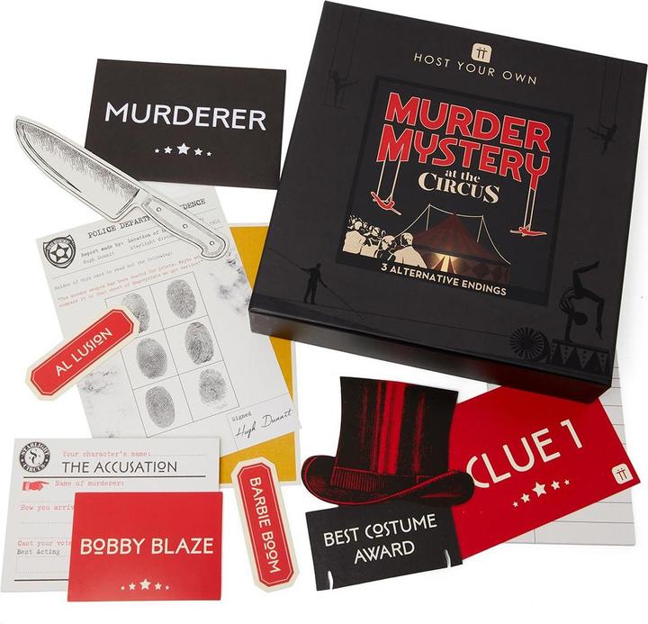 Image du produit TALKING TABLES Circus Murder Mystery Game (Anglais, 5 - 12 Joueur)