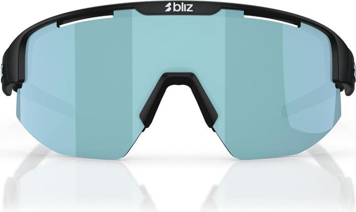 Actual product image Bliz Matrix Small (Mat Black, Smoke Ice Blue)