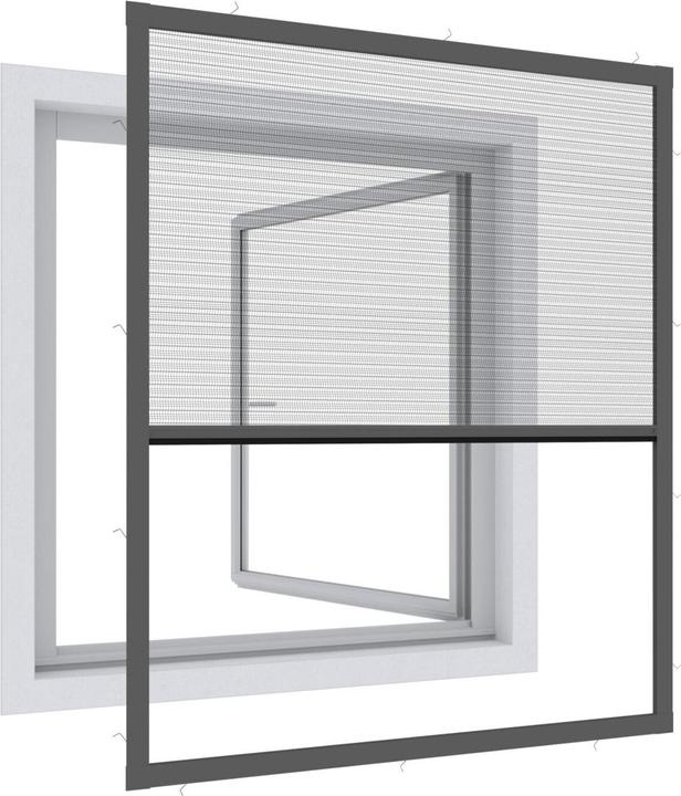 Produktbild Windhager Einhänge-IS-Fenster Plissée (120 x 100 cm)