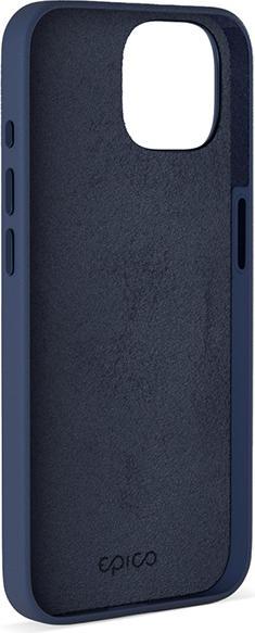 Actual product image Epico Mag+ Leather Case, iPhone 15 - Case, Blue (Apple iPhone 15)