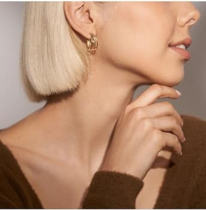 Image du produit Skagen Kariana Waves Boucles d'oreilles (Acier inoxydable)