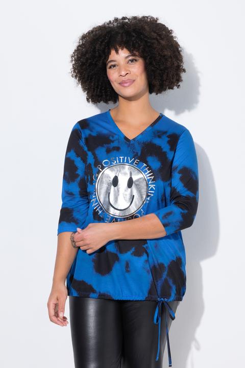 Produktbild Angel of Style T-Shirt, Regular Fit, glänzender Smiley (52)