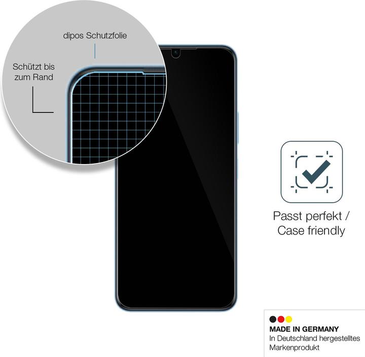 Produktbild Dipos Anti-Shock Displayschutz 9H (1 Stück, Vivo Y33T)