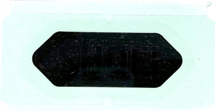 Actual product image Shoei Front logo