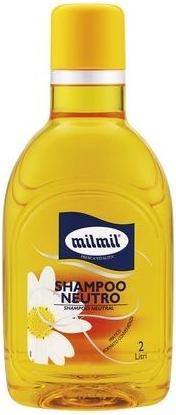 Milmil Neutrales Shampoo für alle Haartypen 2L (2000 ml, Flüssiges Shampoo)