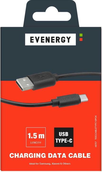 Image du produit Easycell Câble de chargement et de transfert de données USB - Type-C (1.50 m, USB 2.0)