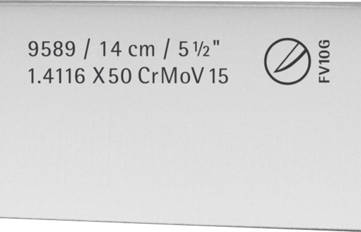 Immagine prodotto WMF Coltello da preparazione SPITZENKLASSE PLUS Nero (14 cm)