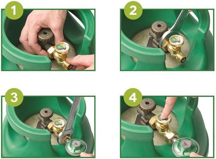 Image du produit ProPlus Robinet d'arrêt d'urgence GasStop pour bouteilles de propane NL