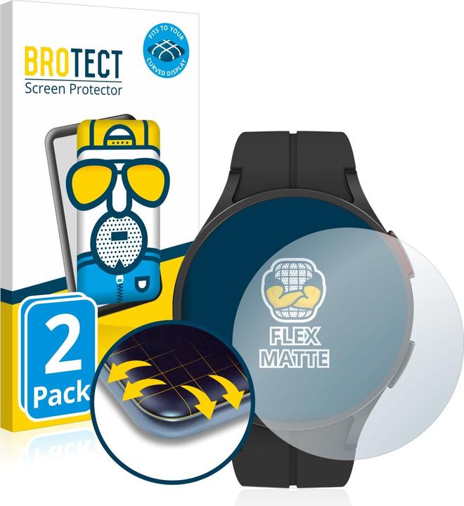 Produktbild BROTECT Full-Cover Displayschutz Matt (Galaxy Watch 5 Pro)