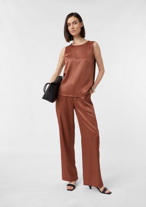 Immagine prodotto Comma Bluse Ärmellose Bluse aus Viskosesatin (38)