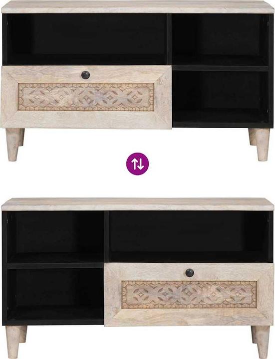 Actual product image vidaXL TV-Schränk (33 x 80 x 46 cm)