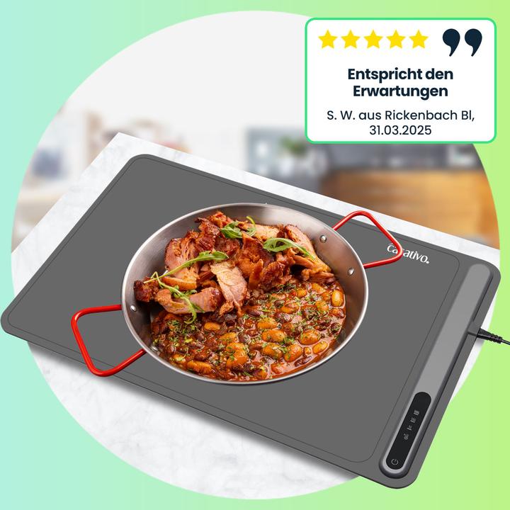 Actual product image Casativo adjustable, flexible keeping warm of food