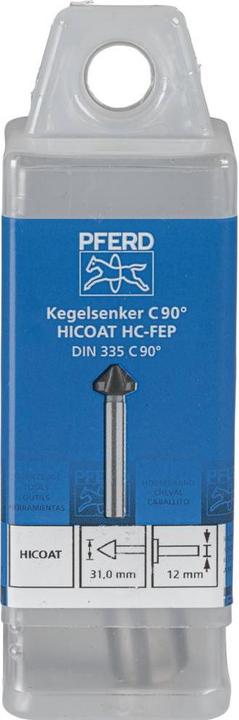 Produktbild Pferd KES HSS DIN 335 C90° HC-FEP 31,0 25202151 Kegelsenker 31mm HSS 1St. (31 Millimeter)
