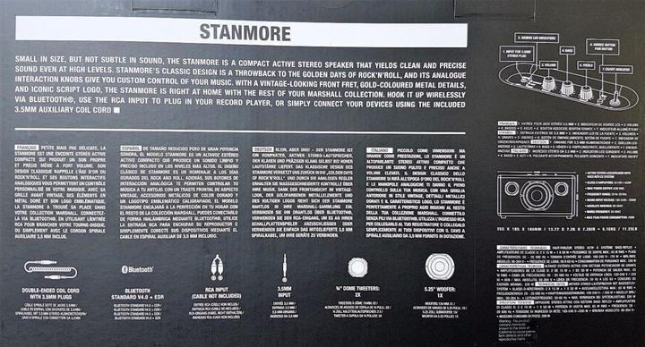 Productafbeelding Marshall Stanmore (Elektrische stroom)