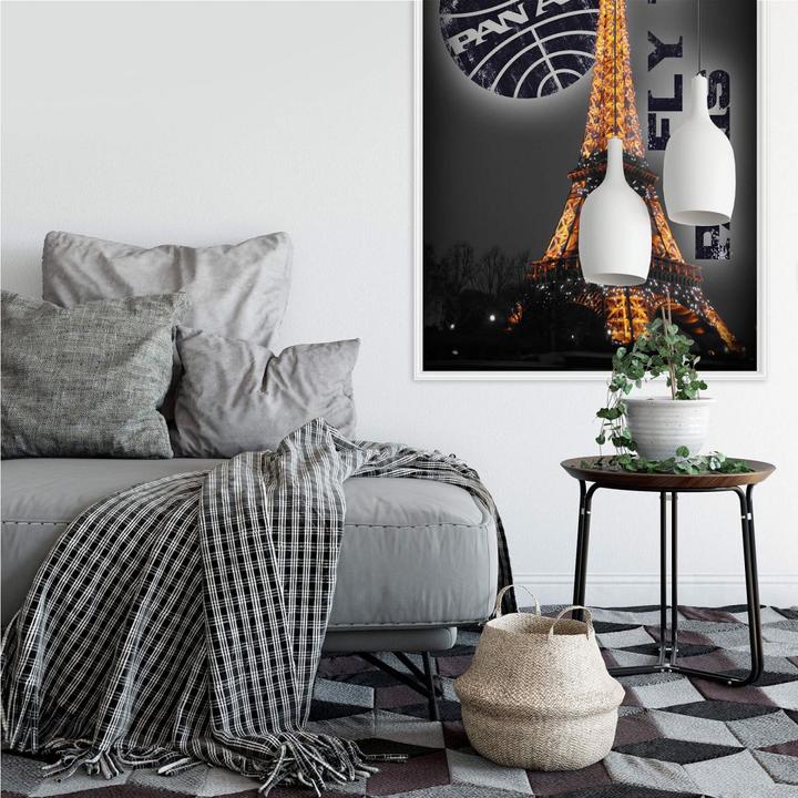 Actual product image Paris Eiffel Tower illuminated (40 x 60 cm)