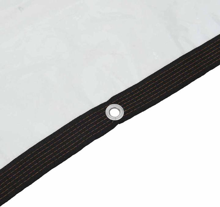 Image du produit vidaXL Bâche transparente avec oeillets 2x10 m polyéthylène bâche transparente (2 x 10 m)