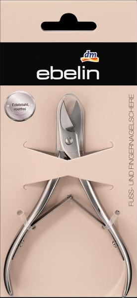 Produktbild dm ebelin Fuss- und Fingernagelschere