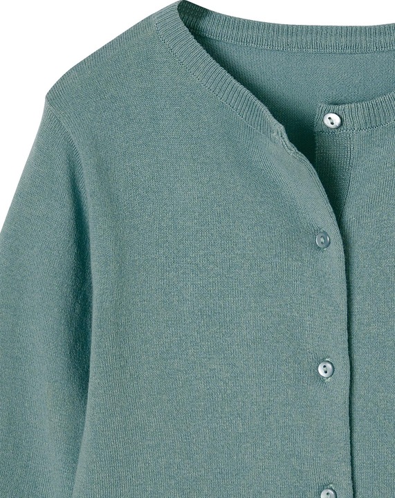 Actual product image Vertbaudet Mädchen Strickjacke BASICS Oeko-Tex (98)